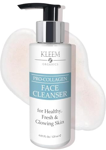Kleem Gentle Exfoliating Face Wash with Glycolic & Salicylic Acid – Hydrating Foaming Facial Cleanser for Clogged Pores, Rough Texture & Dull Skin – 120 ml