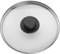 WMF Coperchio di ricambio in vetro 22 cm, coperchio per pentole a pressione da 3 l, 4,5 l, 6,5 l e 8,5 l, vetro resistente al calore, manico in plastica, lavabile in lavastoviglie