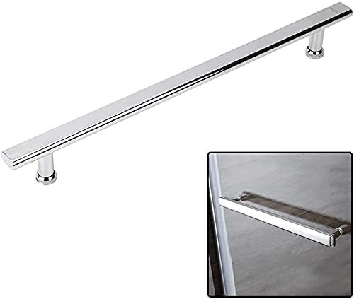 Poignées de porte de douche, ensembles de poignées et poignées de porte de douche for porte en verre | Boutons de porte de salle de bain for cabine de douche, écran interne/externe | Porte-serviettes