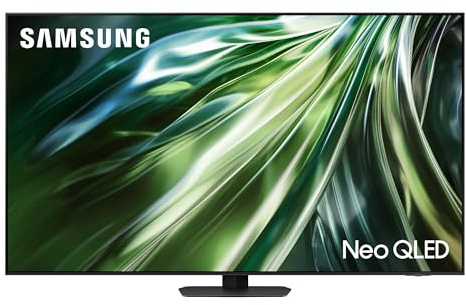 Samsung TV 85 Pulgadas Neo QLED QN90D 4K Mini LED con Resolución 8K, Procesador NQ8 AI Gen2 con Inteligencia Artificial, Dolby Atmosy Q-Symphony, el Mejor Smart TV y Slim One Connect