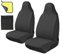 2Pcs Funda Impermeable de Asiento Delantero de Coche, Protector Universal de Asiento de Coche Resistente, Funda de Asiento de Conductor y Pasajero Con Toalla Bolsa de Almacenamiento para Deportes