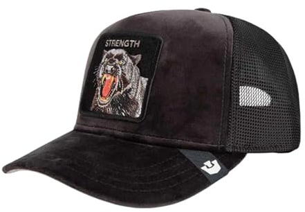 Goorin Bros. Trucker Cap Velour Panther Void