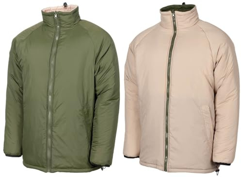 MFH Brit. Thermojacke, wendbar, oliv/kaki