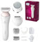 Philips Lady Shaver Series 8000 BRL176/00 Cordless Shaver with Wet and Dry use BRL176/00, White