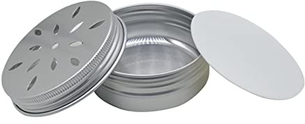 JIHUOO 6 Pcs Empty Dog Scent Work Tins Dog Scent Training Box Dog Nose Work Containers Aluminum Cans Jar for Dog Training