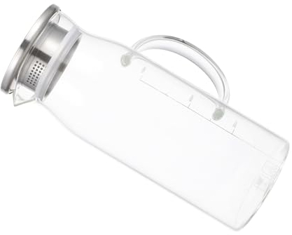 PRETYZOOM Bicchiere Di Trasparente Per Bevande Fresche Contenitore Termico Per Tè Pratico e Facile Da Pulire Adatto Per Uso Domestico e Ristorazione