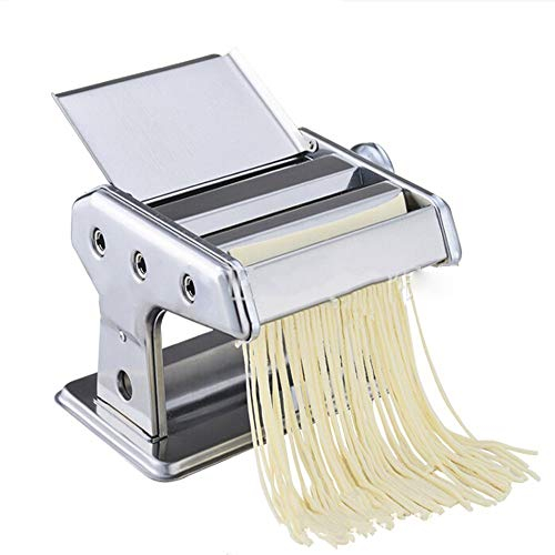 Machine à pâtes Machine à pâtes professionnelle Machine à pâtes Machine à pâtes Rouleau parfait pour les spaghettis Fettuccini Lasagnes ou les peaux de boulettes Machine à pâtes Coupe fraîch