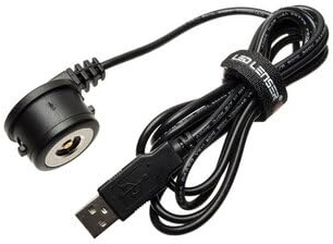 Ledlenser Magnetisches Ladekabel, Kompatibel mit P7R, X7R, M7R2, Schwarz