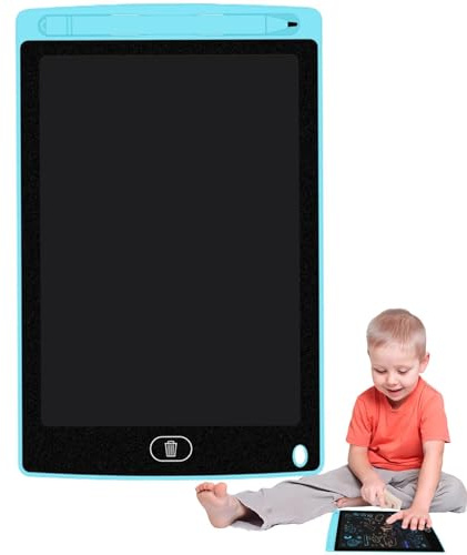 LCD ritbräda för barn, LCD-skrivplatta Doodle Board, 8,5 LCD-skrivplatta ritbräda med penna, Markera Intelligent Fet handskrift Black Pad för skolan