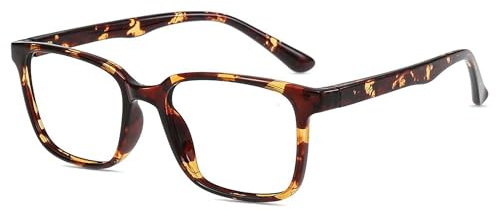 firmoo Blaulichtfilter Brille Damen Herren Anti Belastung Der Augen Computerbrille ohne Sehstärke Entspiegelt Anti Blaulicht UV Schutzbrille