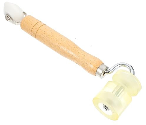 ARTIBETTER 1pc Double-Head Combination Pressure Tools Seam Roller for Quilting Hand Tools Patterned Paint Roller Concrete Tools Roller Glue Roller Quilting Roller Wood