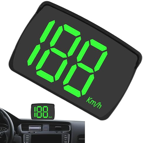 Fahrzeug Tachometer Display,Windschutzscheiben Geschwindigkeitsmesser - KM/H Tachometer Für Taxi Golf Cart Truck Offroad Geländefahrzeug Motorrad Fahren