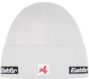 Eisbär Mütze Herren Rai Ski Austria - Merino Wintermütze für Männer - mit Fleece schützt vor Kälte und Wind - Beanie mit Umschlag warme Strickmütze weiche Bequeme Haube aus Österreich