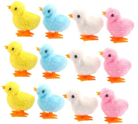 FRCOLOR 12 Giocattoli Carica Peluche Saltellante Gioco Interattivo per Animali Domestici Piccolo e Facile da Usare