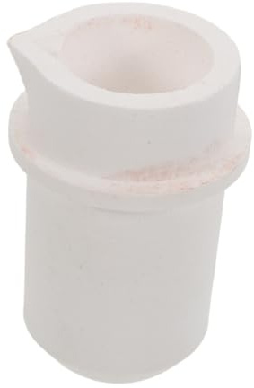 iplusmile 0.5kg Crogiolo d Oro in Quarzo Resistente alle Alte Temperature Tazza per Fusione di Metalli per Gioielleria per Fusione di Leghe e Rame