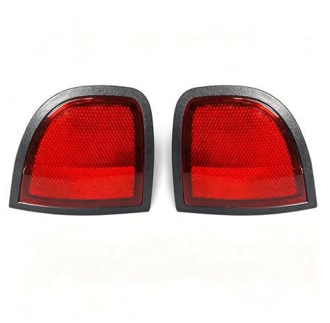 Generico Fanali Posteriori Paraurti Posteriore Per Mitsubishi L200 2005-2015 Fanale Riflettore Luce Freno Stazionamento Segnale Nebbia 8355A015 Fanalino Posteriore(1 paio)