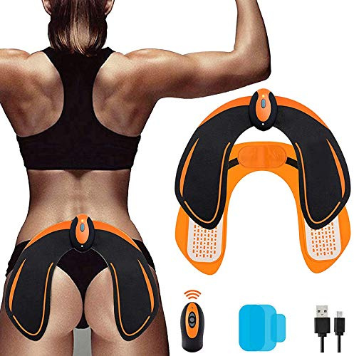 YUCEN EMS butt trainer With Remote Control,6 Modes 10 Intensities,Targeted stimulation of the butt muscles,Muscle toning,Stimulator butt muscles,Buttock trainer for men and women