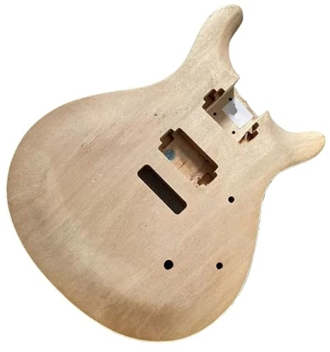Compatible for Electric Guitar Solid Redwood Unfinished Body