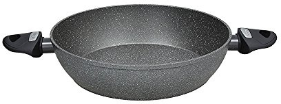 Tognana WI7583TAMNF Tegame 2 Manici Mythos, Alluminio, Grigio, 0
