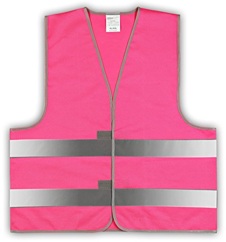 easyMesh® Signalweste Warnweste pink/Magenta Größe M/L