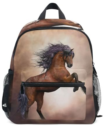 Isaoa 3D-Einhorn-Rucksack für Kinder, Kindergarten, Kindergarten, Mädchen/Jungen, niedliche Schultaschen, für Alter 2-8 Kinder