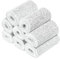 Navaris 8x bande de plâtre - Bandes plâtrées en tissu - Matériel moulage décoration sculpture - Art créatif - Aussi pour le corps - 10 x 300 cm