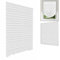 Temporary Blinds for Windows,No Drill Blinds Stick on Curtains Blinds for Bedroom Kitchen Bathroom Windows,Light Filtering Privacy Protection,Easy to Cut and Install with 2 Clips
