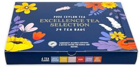 Colección de té negro y té verde, selección de té Excellence