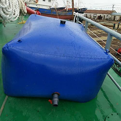 Wassersack Beutel Wasserbehälter Träger Boot Fahrzeuge Weiche Faltbare Wasserblase Mit Wasserhahn & Griffen, Tragbar Große Kapazität Wassertank Feuerschutz Notfallwasser ( Size : 1.8x1.2x0.7m/1500L/39