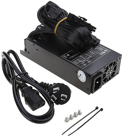 500W MINI 1U ITX Mini PC Netzteil Vollmodulares 1U Netzteil für 110V Server Mini Pose 110V Server Netzteil 500W Kleines 1U Mehrkanal-Netzteil