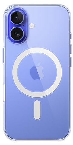 Apple Custodia MagSafe cover trasparente per iPhone 16 ​​​​​​​