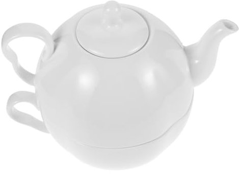 Alipis Lussuoso Set di Teiere E Tazze da tè in Porcellana Bone China Accessorio per La Cerimonia del tè Teiera E Bollitore per Uso Domestico