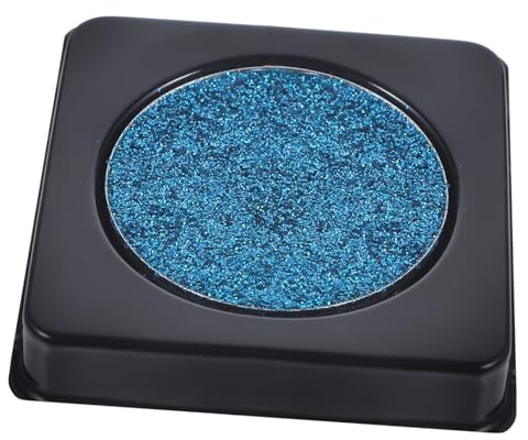 Fard à Paupières Scintillant Bleu 1 Pièce en Plastique pour Yeux