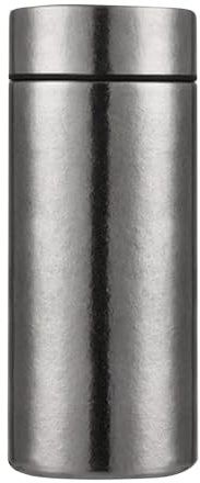 Uhngw Bouteille d'eau légère en titane de 200 ml, mini tasse isotherme en titane – pour randonnée, pique-nique, école, gym, cyclisme, filles, adolescents, garçons, adultes, étudiants