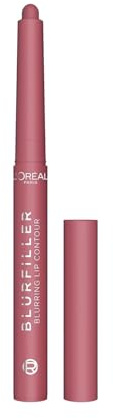 L'Oréal Paris - Crayon Contour des Lèvres - Effet Flouté Naturel - Blurfiller - Teinte : Worth It Medium