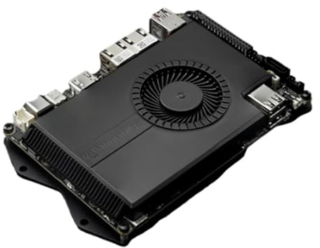 LattePanda Sigma x86 Single Board Computer Server, Mini Computer with Integrated Fan, Windows/Linux Compatible, Black (16GB RAM, NO SSD and WiFi)