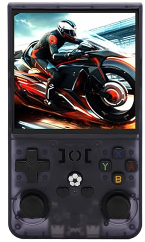 Tomantery Consola de Juegos Portátil Retro con Dos Controles 3D para una Amplia Compatibilidad con Más de 60 Emuladores y Portabilidad para Jugadores en Movimiento (128GB)
