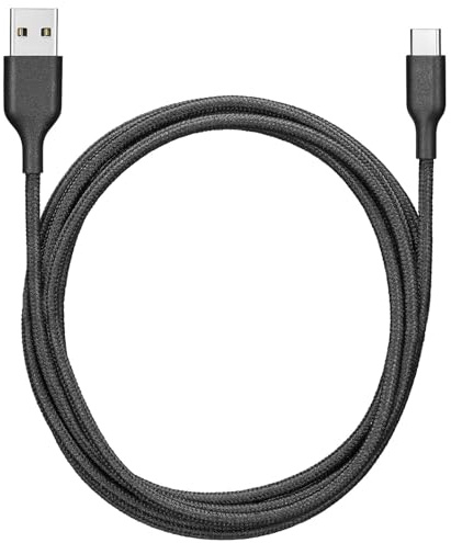Best Buy essentials Phone Charging Cables & USB Accessories – Lightning, USB-C & USB Cables, USB Hubs & Power Accessories (USB-C to USB Cable, 6 ft (BLK))