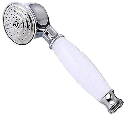 Zhi Jin 1 x Vintage-Handbrause, nur Ersatzteile, Bronze, abnehmbarer Duschkopf, weiß.
