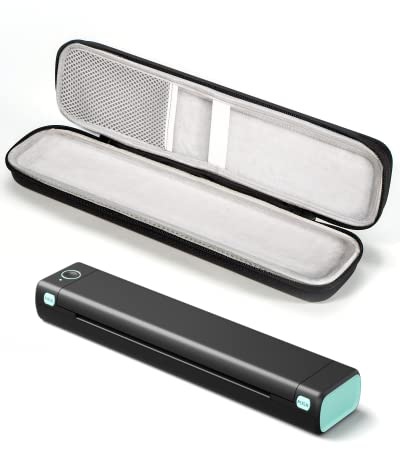 Itari Bluetooth Thermodrucker, Mobiler Drucker A4 Tragbarer Drucker Klein Kompakt - WLAN Portable Printer für Unterwegs und Tattoo, Handy Drucker A4 Unterstützt Thermopapier
