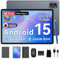 Tablet 10 Inch,Android 15 AI Tablets,24GB +256GB/2TB,FHD Gaming Tablet With Pen and Keyboard Kits,5G WiFi,Octa-Core,8MP AI Camera,Widevine L1+Stereo Speaker,GPS,Fast Charge,2-Year Warranty