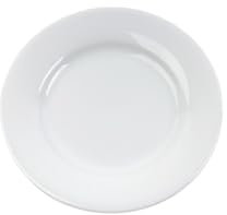 Holst Porzellan VLT 018 Vital Level - Platos llanos de porcelana (18 x 18 x 1,7 cm, 6 unidades), color blanco