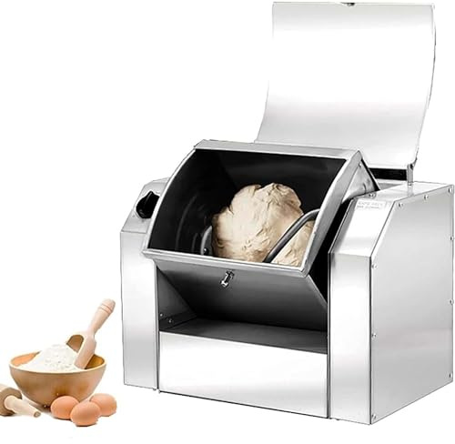 Dough Mixer,Professional Stand Mixer 3KG Commercial, 1100W/1500W Stainless Steel Flour-Mixing Machine, 30/50kg/h Professional Dough Kneading Machine, For Making Pasta Pizza