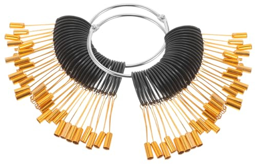 Hohopeti Anneau D’Échantillons de Coloration Capillaire 30 Pièces Boucle en Alliage de Zinc et Plastique Support pour Extensions Cheveux Accessoires Salon Coiffure Nuancier Couleur