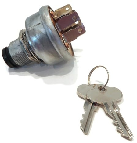 The ROP Shop Interrupteur d'allumage avec clés pour tondeuses diesel John Deere F510 F525 F710 F725 F735