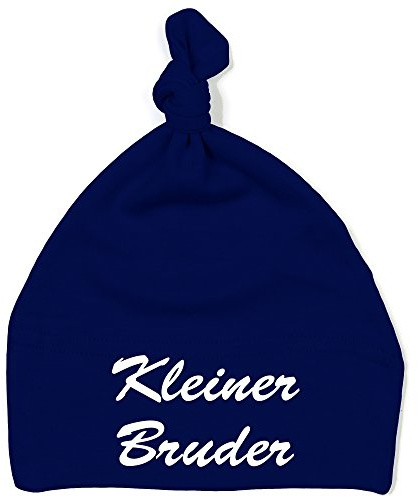 Schnoschi Babymütze mit Kleiner Bruder hochwertig Bestickt/gestickt