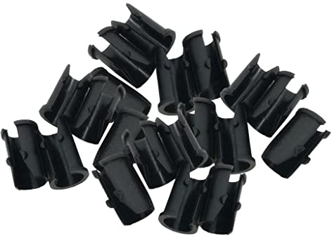 T TOOYFUL 20x Fahrrad U Typ Schnalle Ärmel Fahrrad StromStromkabel Clip Rahmen Shim Adapter