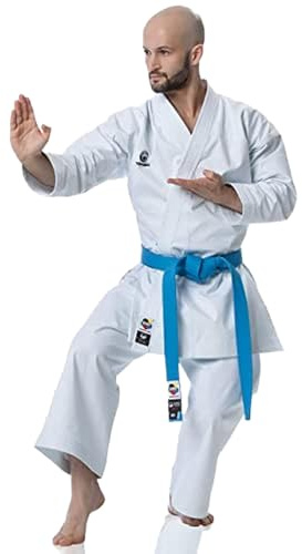 Tokaido Kata Master Athletic Traje de Karate, Unisex – Adultos, Blanco, 185 (5.5)