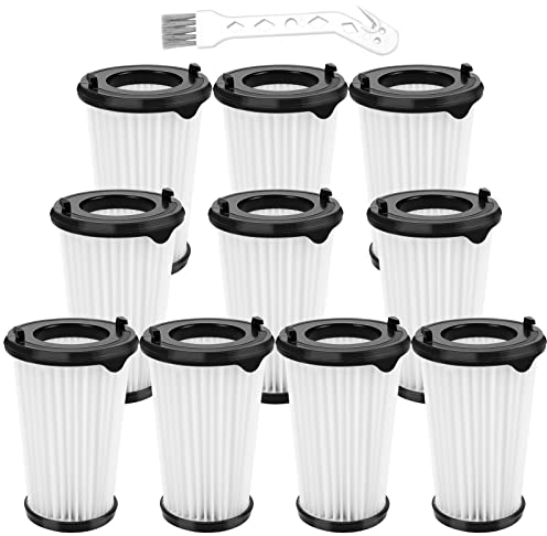 Smyidel CX7 Filter für AEG Ergorapido Staubsauger,10 Stück Filter für AEG CX7 CX7-2 Filter für Ergorapido Staubsauger Modelle wie AEF150,Filtertausch Hepa-Filter Ersatzfilter für AEG CX7 CX7-2