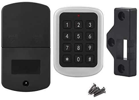 Cyrank Digital Door Lock, Smart Door Lock Keyless Entry Door Lock with Keypad Electronic Deadbolt Combination Door Lock for Home and Office Security